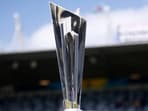 ICC T20 World Cup trophy. ICC T20 World Cup trophy.