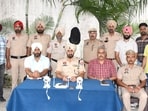 The espionage investigation involving a Gurdaspur-based shopkeeper allegedly providing live CCTV feeds to Pakistan-based intelligence handlers has widened. Police are now tracing the relative through whom the accused is suspected to have established contact with his handlers across the border. (HT Photo)