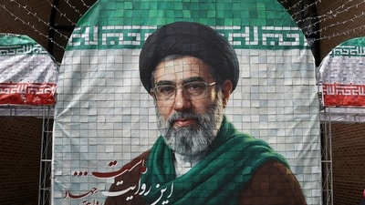 Mojtaba has not made any public address since his appointment, and authorities have not released any video or audio of him. (WANA via REUTERS)