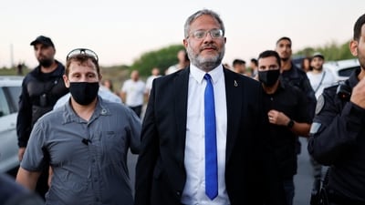 Israeli National Security Minister Itamar Ben-Gvir (REUTERS)