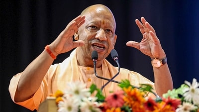 Without naming any political organisation, CM Yogi accused certain groups of attempting to divide society along caste, regional and linguistic lines. (File Photo/PTI)