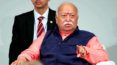 Mohan Bhagwat's visit to the United States has sparked opposition from several people, including New York City mayor Zohran Mamdani and members of the US Commission on International Religious Freedom. (PTI) Mohan Bhagwat's visit to the United States has sparked opposition from several people, including New York City mayor Zohran Mamdani and members of the US Commission on International Religious Freedom. (PTI)