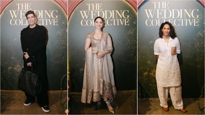 Tamannaah Bhatia, Manish Malhotra, and Masaba Gupta stun in diverse styles at a Hyderabad event. Tamannaah Bhatia, Manish Malhotra, and Masaba Gupta stun in diverse styles at a Hyderabad event.