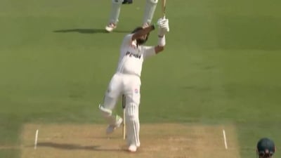 Babar Azam was dismissed for just six runs. Babar Azam was dismissed for just six runs.