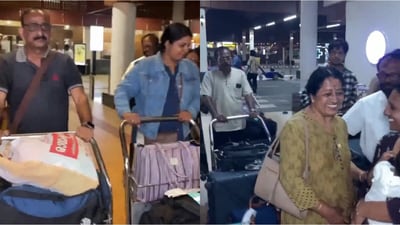 A 36-member group of Keralities who were caught in the Nepal disaster narrowly escaped and returned. (ANI) A 36-member group of Keralities who were caught in the Nepal disaster narrowly escaped and returned. (ANI)