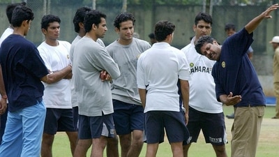 Aavishkar Salvi in the India training camp. (AFP) Aavishkar Salvi in the India training camp. (AFP)