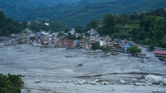 One of the possible explanations for the floods seems to have been a phenomenon called a glacial avalanche.