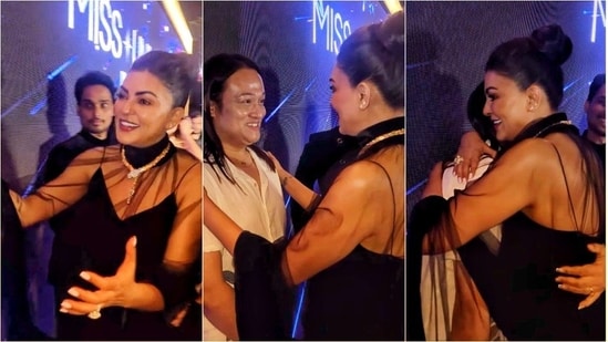 Sushmita's sweet Miss Universe India 2026 moment with designer caught on camera