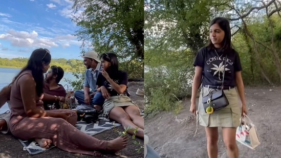 Teenagers allegedly harassed Indian travellers at UK lake.