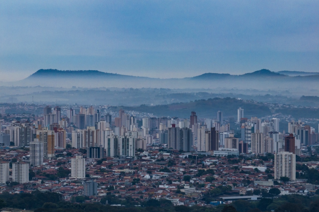 An aerial view of Piracicaba, which has an estimated population of 442,635, according to Brazil's national statistics agency. An aerial view of Piracicaba, which has an estimated population of 442,635, according to Brazil's national statistics agency.