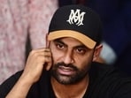 Tamim Iqbal speaks during a press conference. Tamim Iqbal speaks during a press conference.