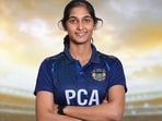 For Akshita, the journey began away from the big stadiums, playing gully cricket with boys in Kurali when she was just 13 (HT Photo)