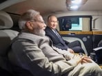 Vladimir Putin had also done the same with PM Modi during his trip to India in December last year.(X/ANI)