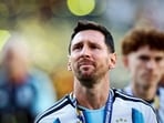 Argentina's Lionel Messi looks dejected after losing the World Cup final