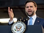 When asked about Trump's Kharg Island social media post, JD Vance said that the US President was sending a message to Iran. (File Photo/AFP)