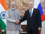 PM Modi met Russian President Vladimir Putin on the sidelines of the SCO summit in Bishkek, Kyrgyzstan, on August 31, 2026. 