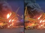 The vessel was identified as "Vienna," which was flying the Barbados flag.