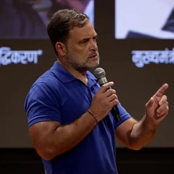 Congress leader Rahul Gandhi.