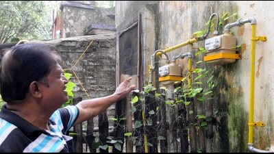 (Representative image) HCG said work has begun in several societies and connections are being provided gradually, with more work planned after the monsoon. (HT Archive)