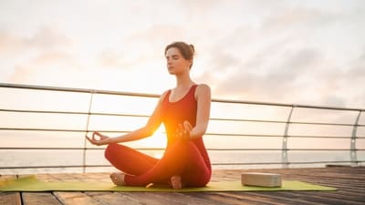 Busy professionals can take out time before or after work and do yoga. (Picture credit: Freepik) Busy professionals can take out time before or after work and do yoga. (Picture credit: Freepik)