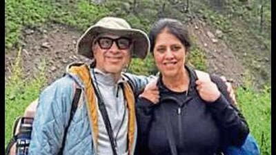 Deepak Ahuja and his wife Madhu Ahuja (SOURCED) Deepak Ahuja and his wife Madhu Ahuja (SOURCED)