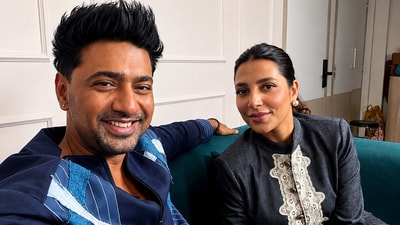 দেব ও শুভশ্রী। দেব ও শুভশ্রী।