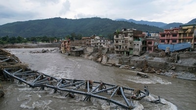 The devastating flood in Nepal holds lessons for India in how a climate disaster becomes a fiscal disaster. (Photo credit: AP) The devastating flood in Nepal holds lessons for India in how a climate disaster becomes a fiscal disaster. (Photo credit: AP)