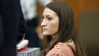 The jury in Lindsay Clancy's murder trial entered its third day of deliberations Monday. (via REUTERS)