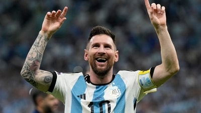 Lionel Messi, at 39, retires from international football, stating his father's death and the emergence of new talents influenced his decision. He (AP Photo/Ricardo Mazalan) Lionel Messi, at 39, retires from international football, stating his father's death and the emergence of new talents influenced his decision. He (AP Photo/Ricardo Mazalan)