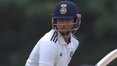 Vaibhav Sooryavanshi scored 92 in the semifinal of the Duleep Trophy. (X Images) Vaibhav Sooryavanshi scored 92 in the semifinal of the Duleep Trophy. (X Images)