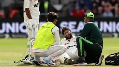 Imam-ul-Haq suffered calf injury during 2nd England Test