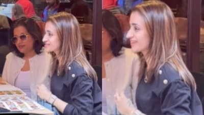 Trisha Krishnan’s private London outing filmed by fan, internet says ‘Leave them alone’. Trisha Krishnan’s private London outing filmed by fan, internet says ‘Leave them alone’.