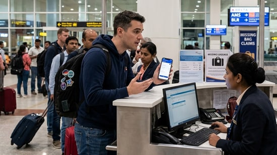 Techie lands in Bengaluru from the US, calls out Delta, KLM over missing bag