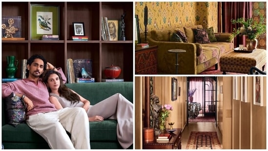 A look inside Aditi Rao Hydari and Siddharth's first home in Chennai.