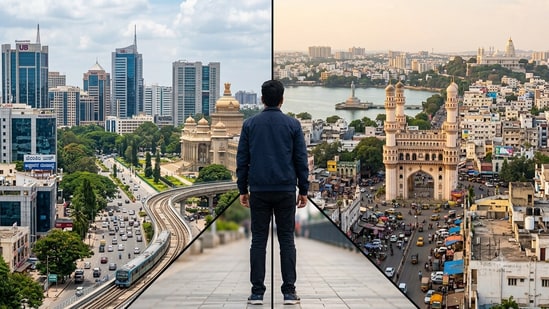 The man shared that he has lived in Hyderabad for seven years. (Gemini AI/Representational image)