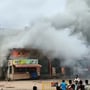 শিয়ালদা স্টেশনের বাইরে ধোঁয়ায় ঢাকল আকাশ, পৌঁছল দমকল, কী ঘটেছে?