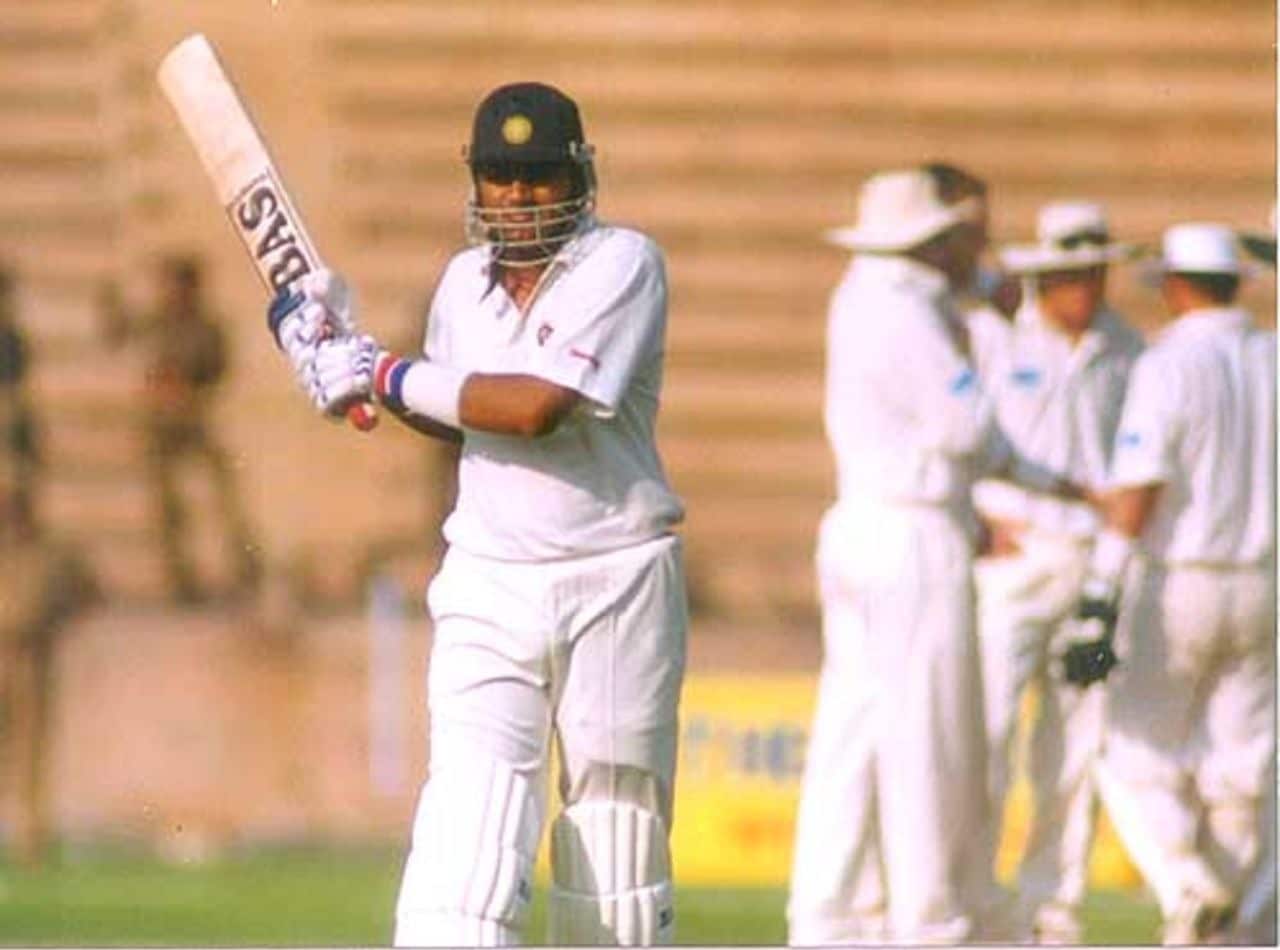 Gagan Khoda in a first-class match. (X Images) Gagan Khoda in a first-class match. (X Images)