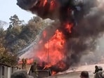 According to police, at least 30 houses and several vehicles and other properties were found to be damaged during the arson. (ANI/ Representational)