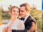 Erin Piacenti with her husband Frank (L) and Bank Of America.