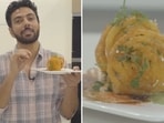 Ranveer Brar's aloo jalebi chaat takes approximately 45 minutes to make. 