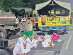 Mohali police have announced the closure of the road from IISER Chowk to Bestech Mall in Phase 11, and onwards through Jagatpura towards Chandigarh, on September 1 due to the protest. (HT File)