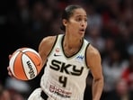 Skylar Diggins has been ruled out for the remainder of the WNBA season because of a knee injury.