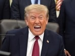 President Donald Trump speaks in the Oval Office of the White House, Monday, Aug. 31.(AP Photo/Jacquelyn Martin)