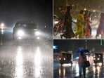 Delhi rains: Rainfall hit parts of Delhi on Tuesday, prompting the IMD to issue an orange alert for parts of the city.