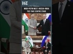 Bishkek: PM Modi Meets Putin, Discusses Strengthening India-Russia Ties