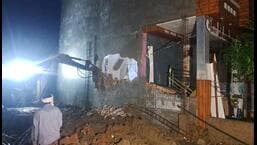 Kaushambi blast: House of cracker unit owner’s son demolished