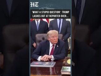 Trump Snaps At Reporter: 'What A Stupid Question' As President Lashes Out During Exchange