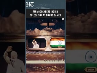 PM Modi Greets Indian Delegation at VI World Nomad Games in Bishkek