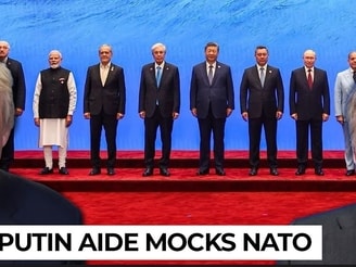 SCO: On TV, Putin aide mocks NATO over 'daddy' Trump fear