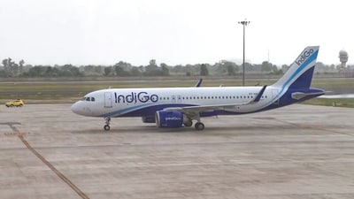 IndiGo Goa to Delhi flight makes emergency landing after reported engine failure (ANI/Representational) IndiGo Goa to Delhi flight makes emergency landing after reported engine failure (ANI/Representational)